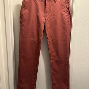 Bonobos Men's Rust Pants slim